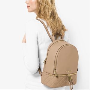 Michael Kors Rhea Zip Leather backpack